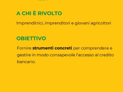 Corsi Coltivatori Diretti